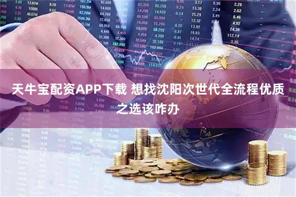 天牛宝配资APP下载 想找沈阳次世代全流程优质之选该咋办